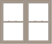 Pella® 250 Series Vinyl 2-Wide Double-Hung