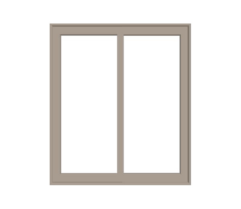 Pella® 250 Series Vinyl 2-Panel Sliding Door