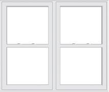 Encompass by Pella®  Vinyl 2-Wide Double-Hung