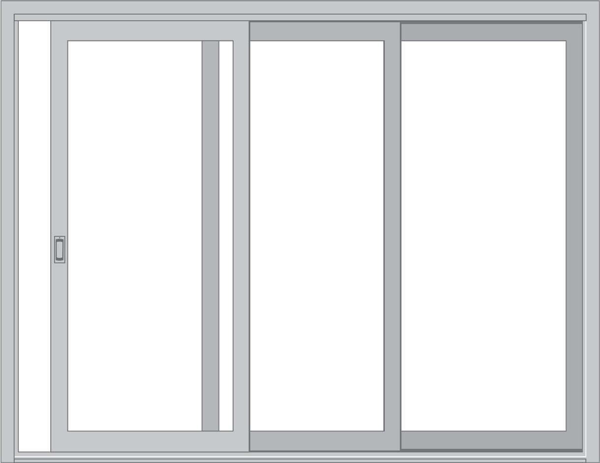 Pella® Hurricane Shield Series™ Multi-Slide Patio Door