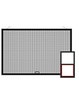 replacement screen for single-hung windows