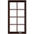 traditional wood window grilles
